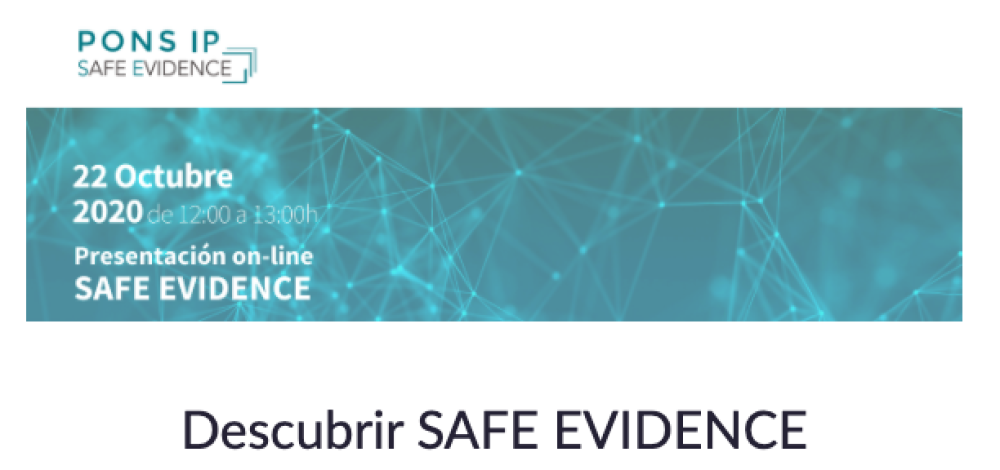 Presentación on-line SAFE EVIDENCE