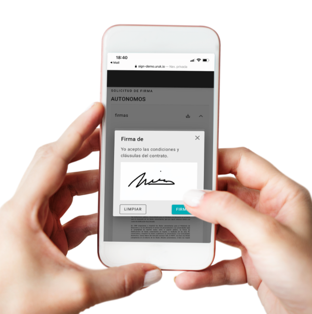 ¿Quieres empezar a utilizar nuestra  firma electrónica?